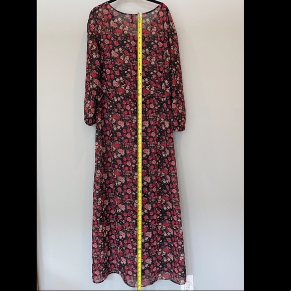 H&M Sheer Floral Maxi Dress - Picture 7 of 13